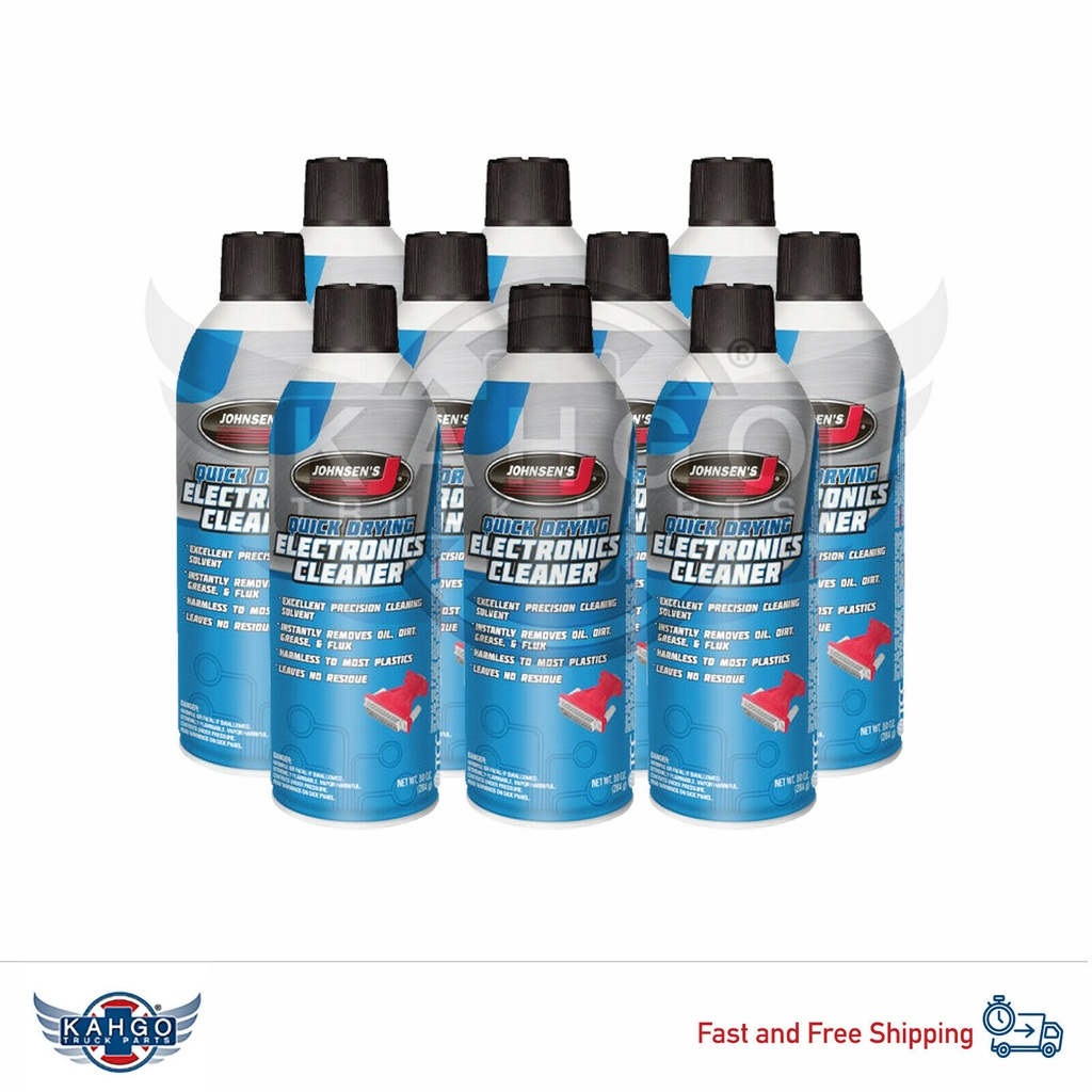 X10 Johnsens TCC-4600 Quick-Drying 10 Oz Electronics Cleaner Precision Spray Can