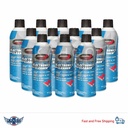 X12 Johnsens TCC-4600 Quick-Drying 10 Oz Electronics Cleaner Precision Spray Can