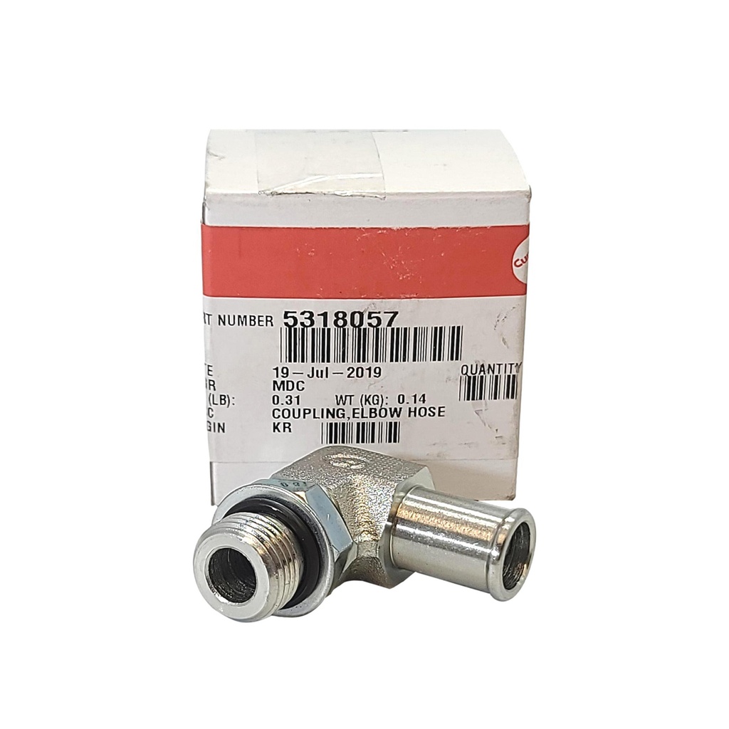 OEM CUMMINS COUPLING,ELBOW HOSE  5318057