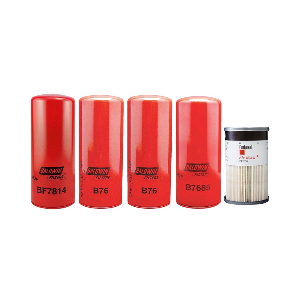 VOLVO OIL CHANGE KIT, B76, BF7814, B7685, FS19765