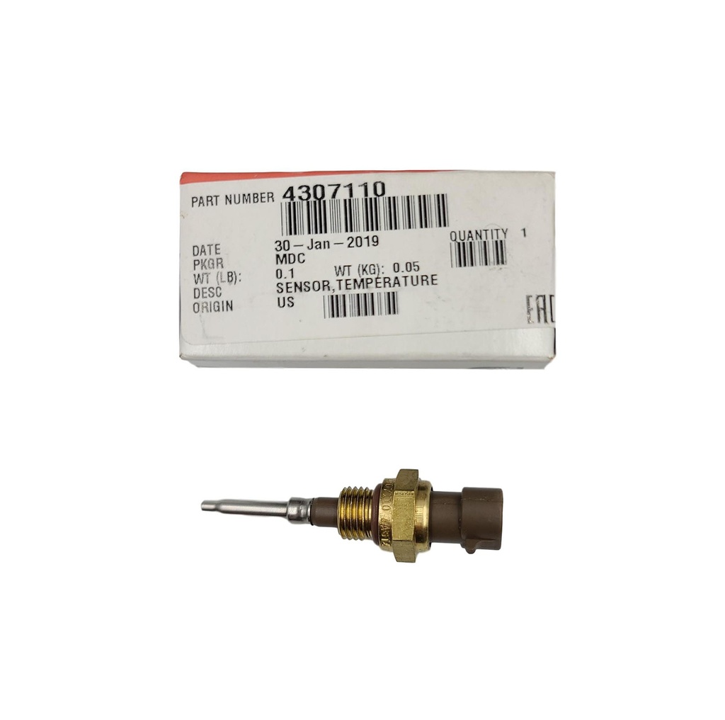 New OEM Genuine Cummins Engine Coolant Temperature Sensor 4307110