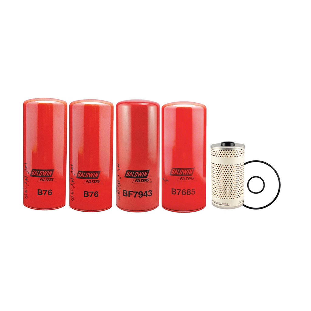 VOLVO OIL CHANGE KIT, B76, BF7943, B7685, PF7744