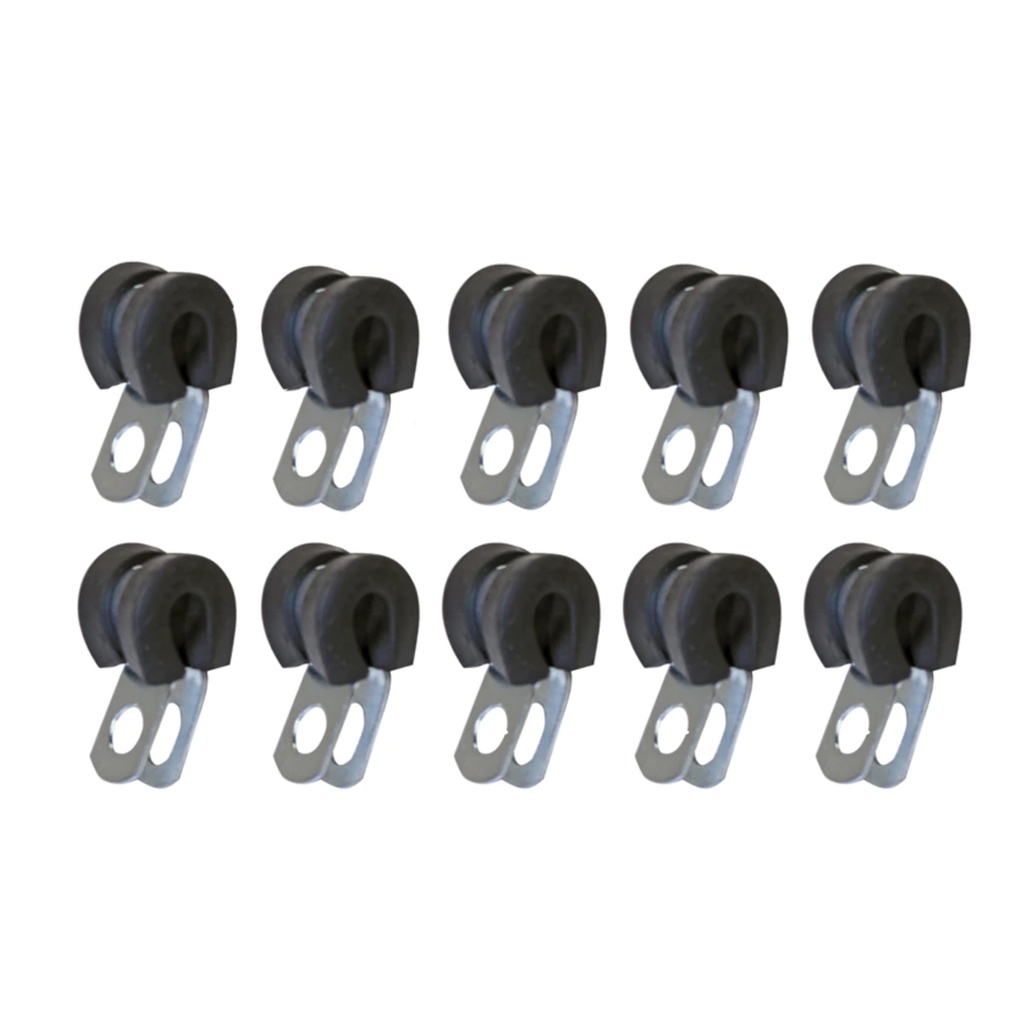 Tube Clamp Rubber Lined 1/4in - 10 Pack  561.3104  545044  492000  021114  901RA