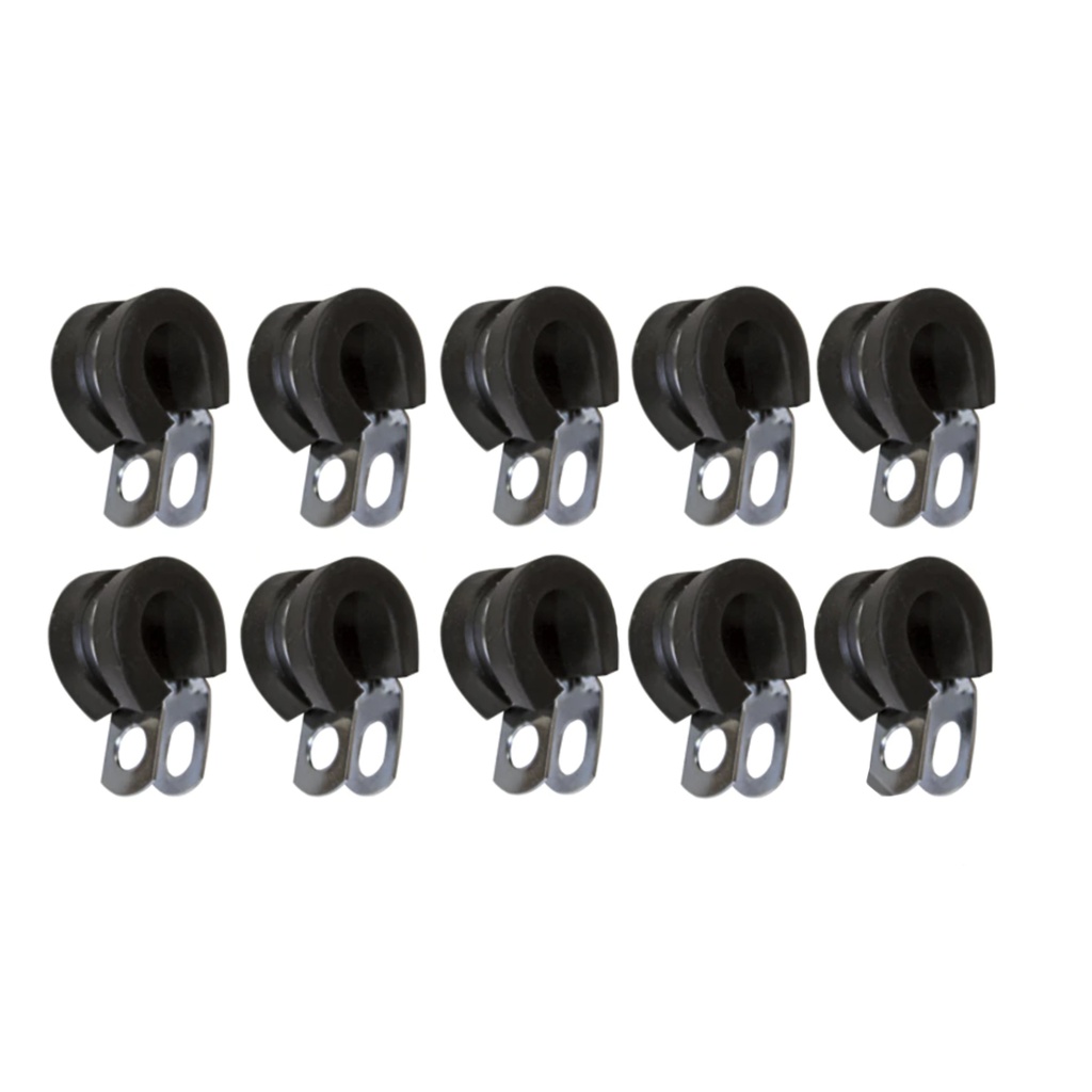 Tube Clamp Rubber Lined 1/2in - 10 Pack   561.3108  904RA  021116 492002  545084