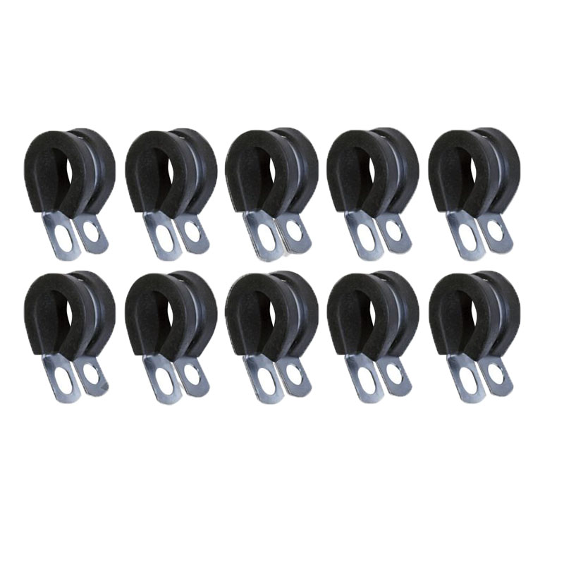 Tube Clamp Rubber Lined 5/8in - 10 Pack 561.3110 905RA 492003