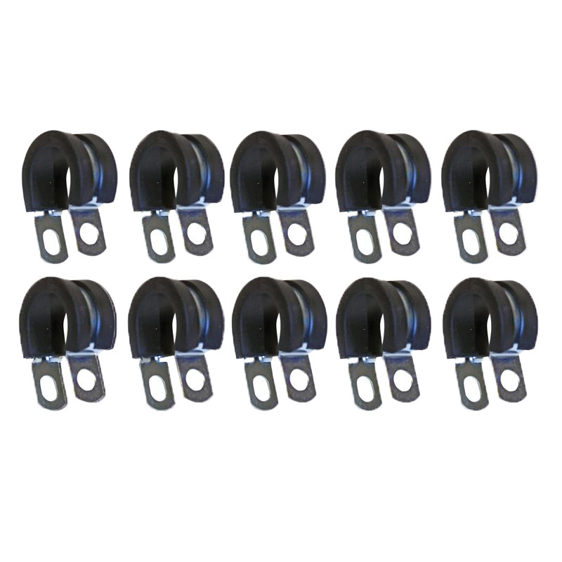 Tube Clamp Rubber Lined 3/4in - 10 Pack   561.3112   906RA