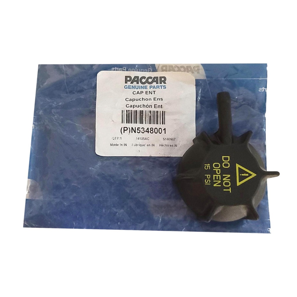 [1C-U0N0-64OB] OEM PACCAR CAP-PRESSURE N5348001