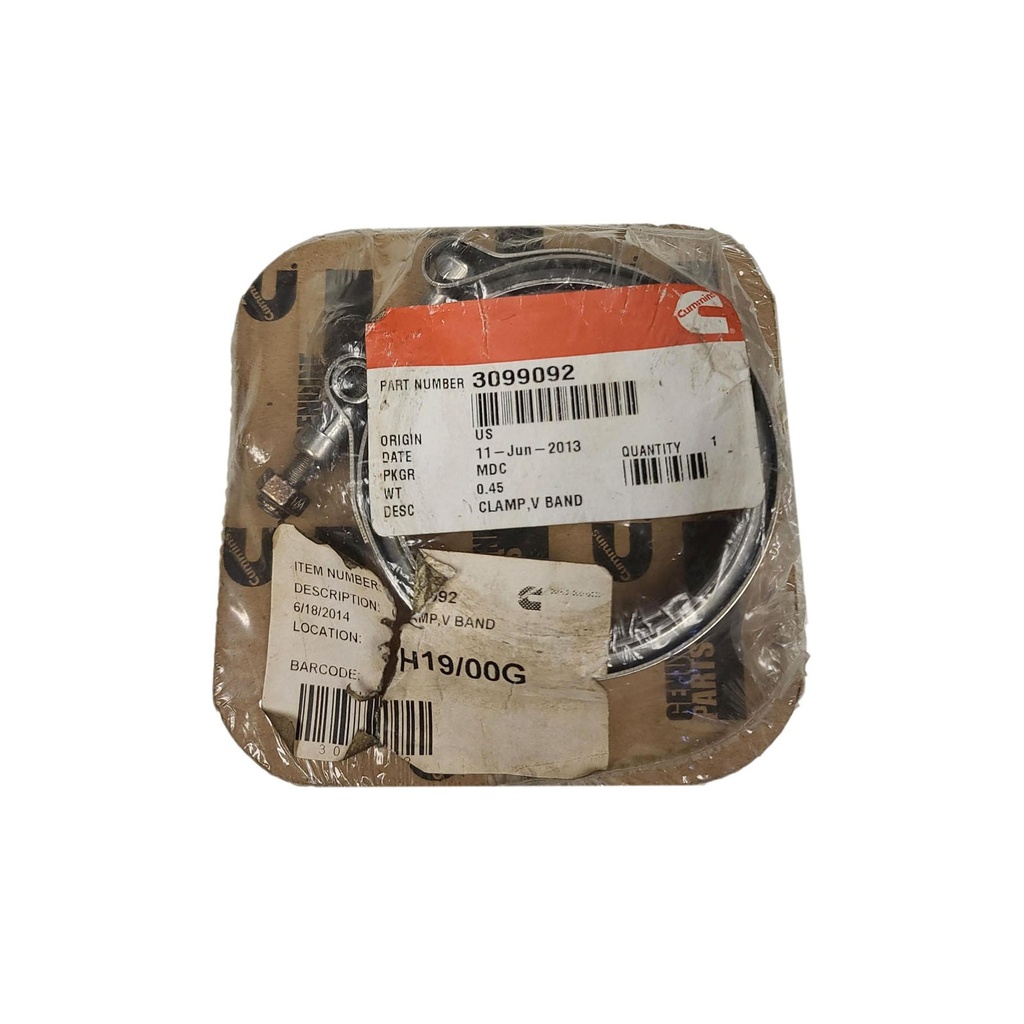 OEM CUMMINS EGR CLAMP 3099092