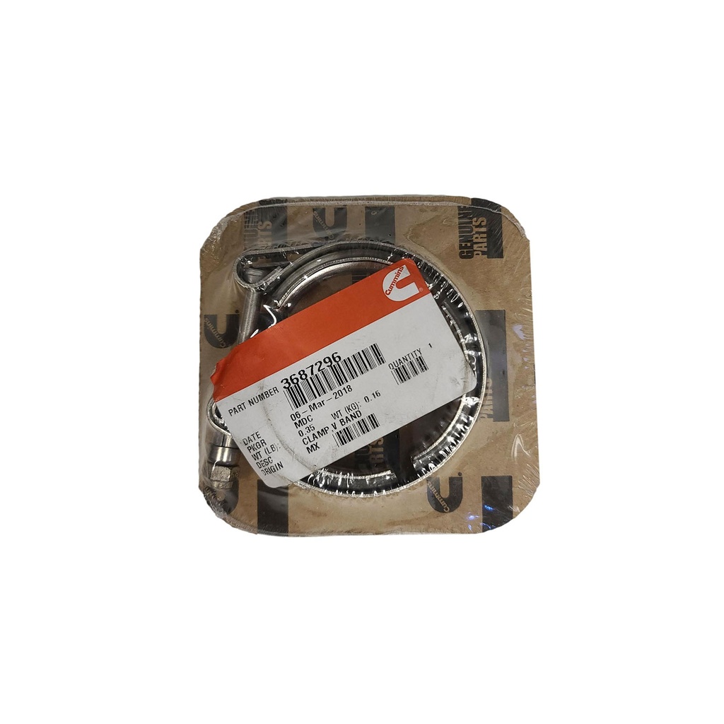OEM CUMMINS CLAMP-V BAND 3687296
