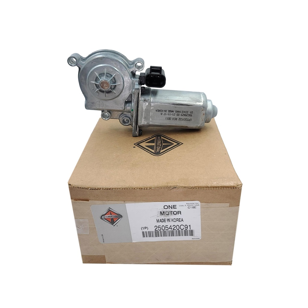 OEM INTERNATIONAL MOTOR, WINDOW GLASS, LH, DRIVER SIDE 2505420c91