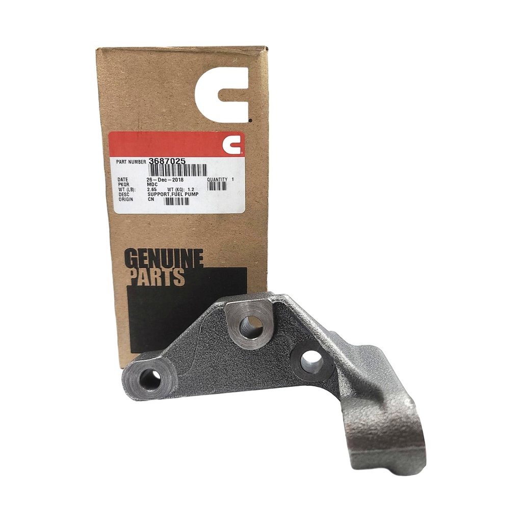 New OEM Genuine Cummins   FUEL PUMP SUPPORT 3687025