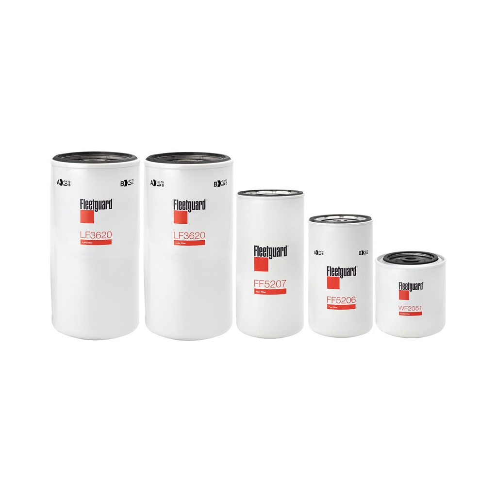 DETROIT OIL CHANGE KIT, LF3620, FF5206, FF5207,WF2051