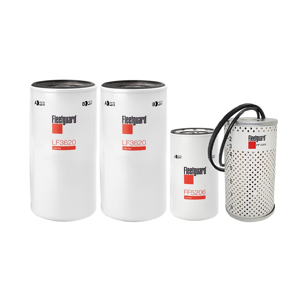 DETROIT OIL CHANGE KIT, LF3620, FF5206, FF5369