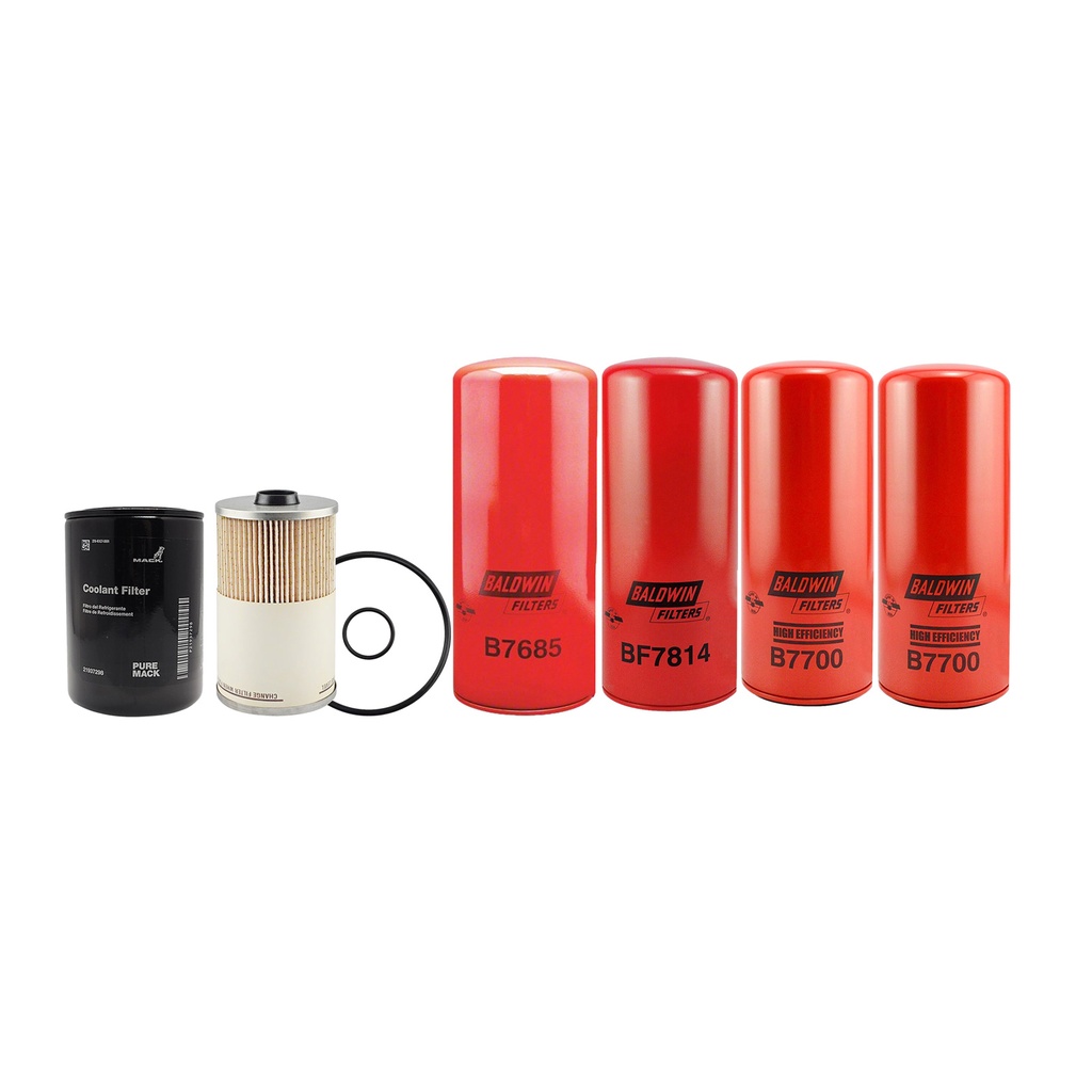 VOLVO OIL CHANGE KIT B7700, BF7814, B7685, PF7930, 21937298