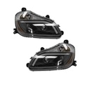 Headlamp Assembly Black LH-RH Kenworth   564.59090SB