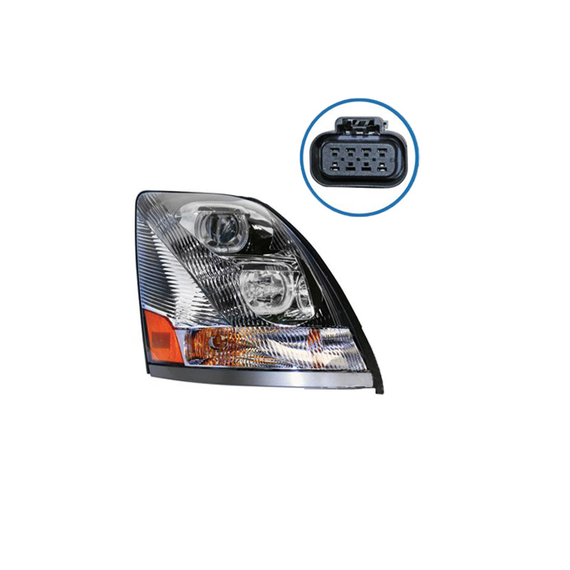 Headlamp LH Projector Chrome Volvo  564.96016C