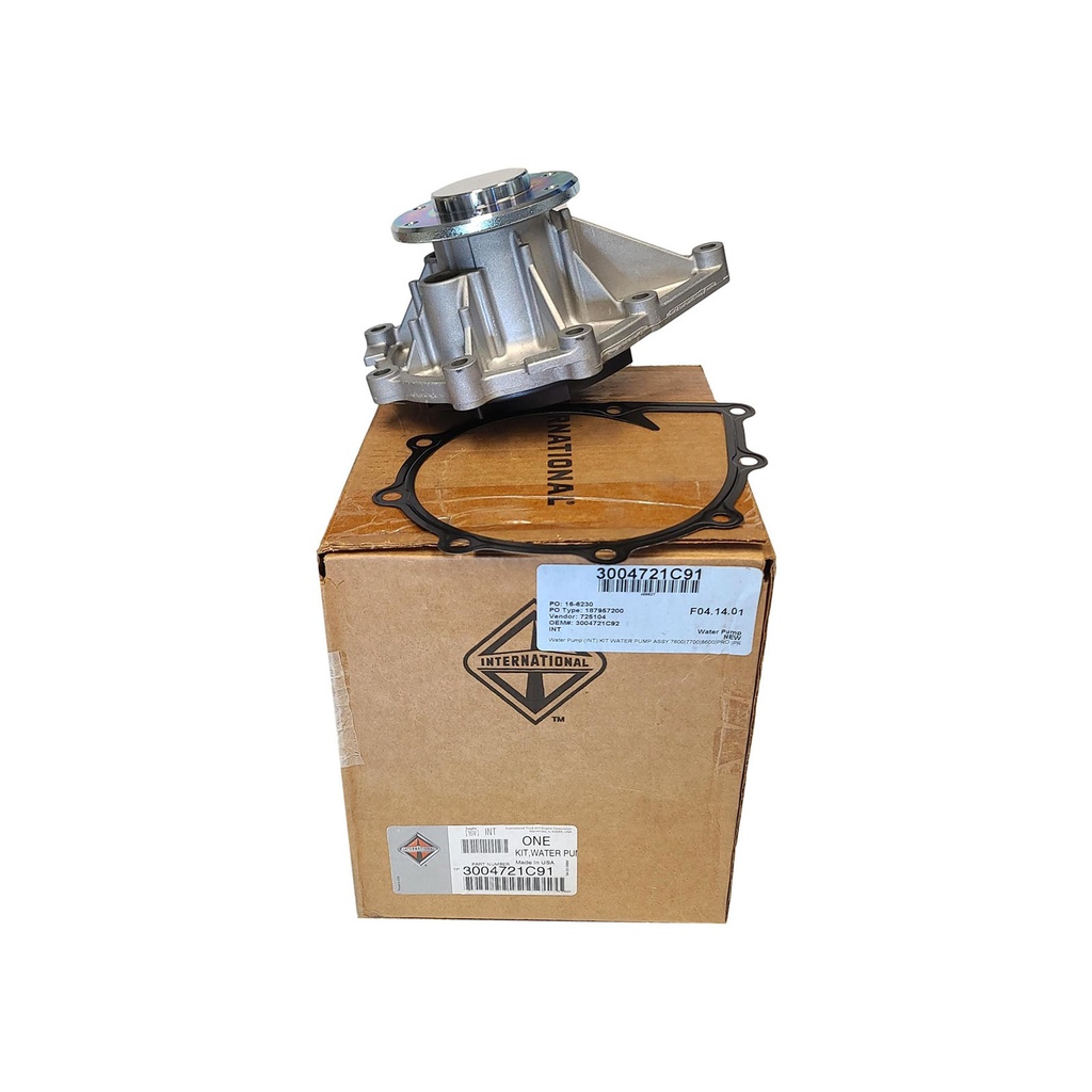 OEM INTERNATIONAL WATER PUMP INTER MAXFORCE 3004721C92  3004721C91