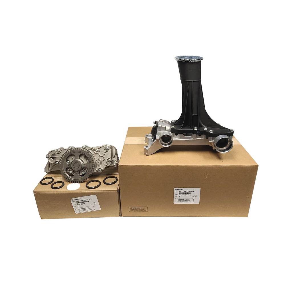 OEM DETROIT OIL PUMP ASS DD15 EA4721805601+OIL SUCTION MODULE EA4721800351+Oring