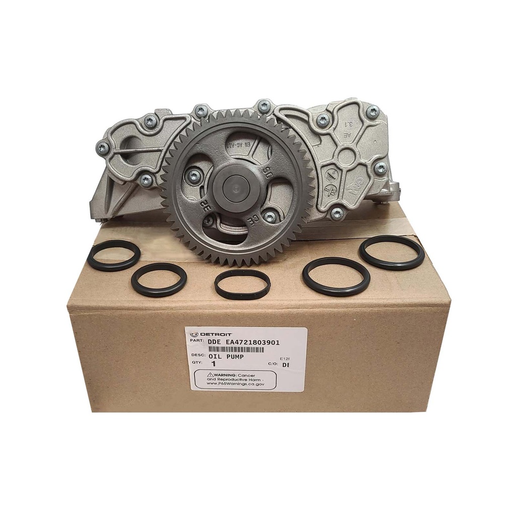 OEM DETROIT OIL PUMP DD15 EA4721805601+ORINGS A4721881480+4721870880+4721870980