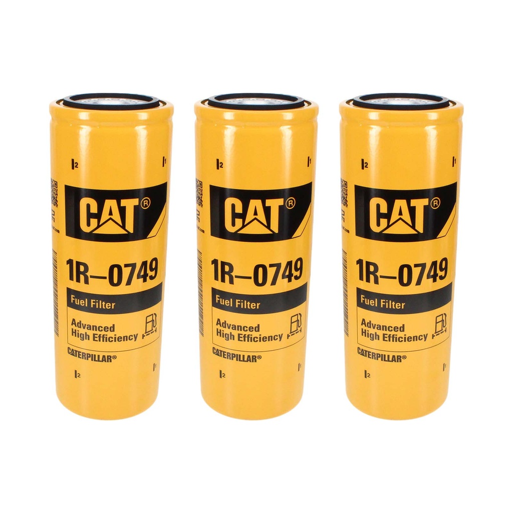 Fuel Filter CAT 1R-0749 *(Pack of 3)*