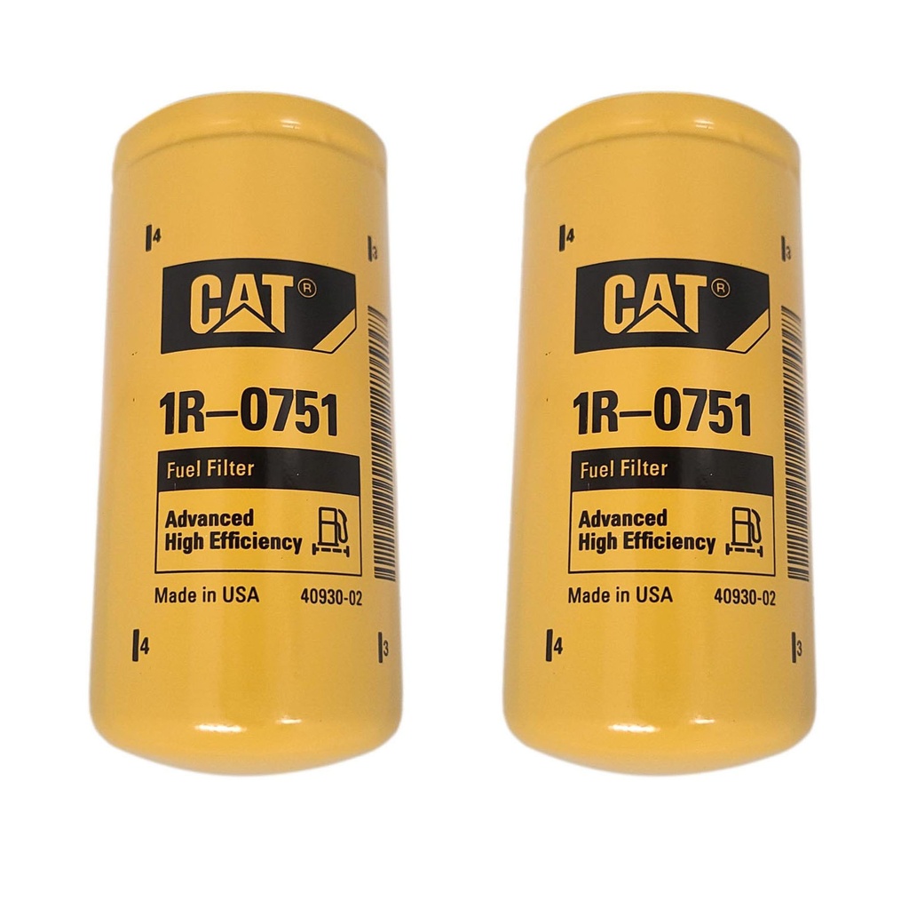 Fuel Filter CAT 1R-0751 1R0751 *(Pack of 2)*
