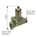 Air Dryer Check Valve for Wabco Type KG15333 170.S4341003100   S4341003100