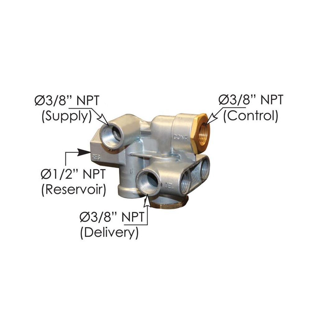 Spring Brake Control Valve 170.110500  	RSL110500