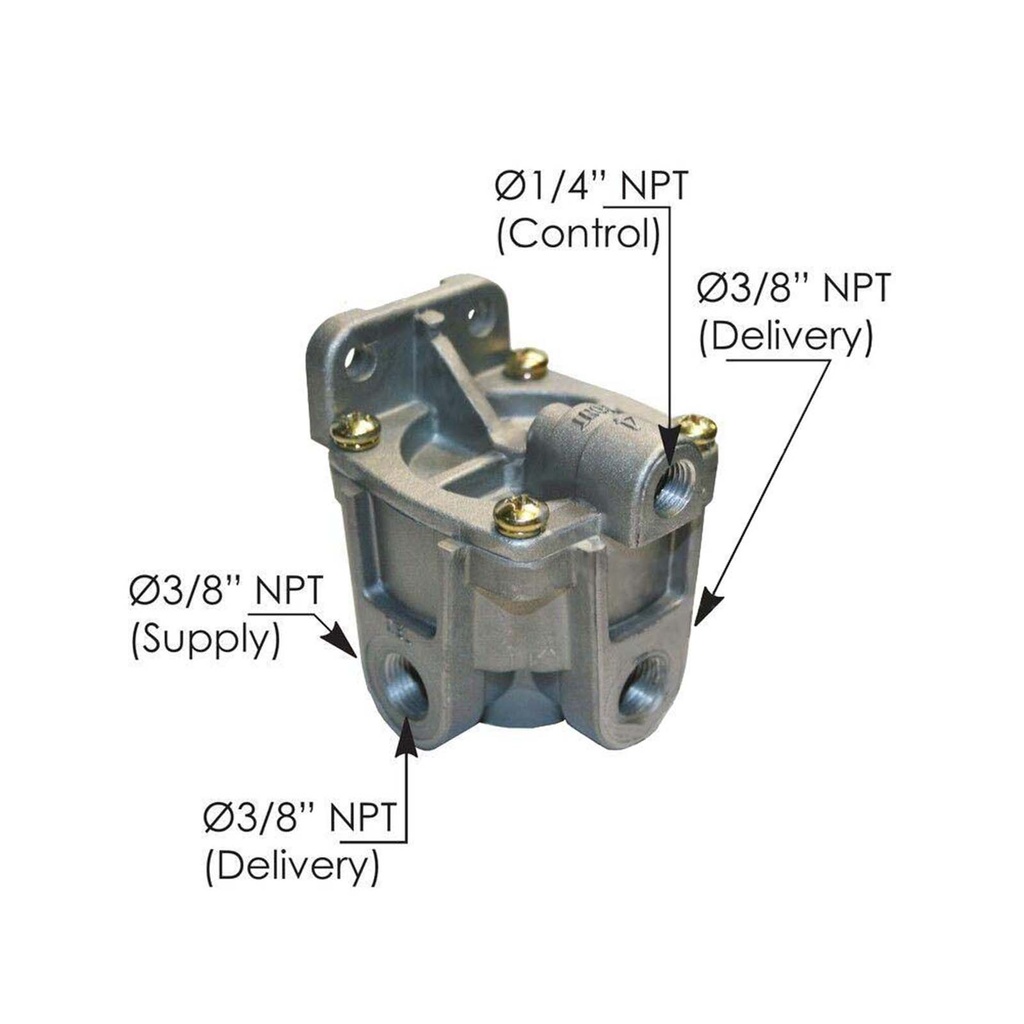 RG2 Type Relay Valve  170.KN28510  KN28510X