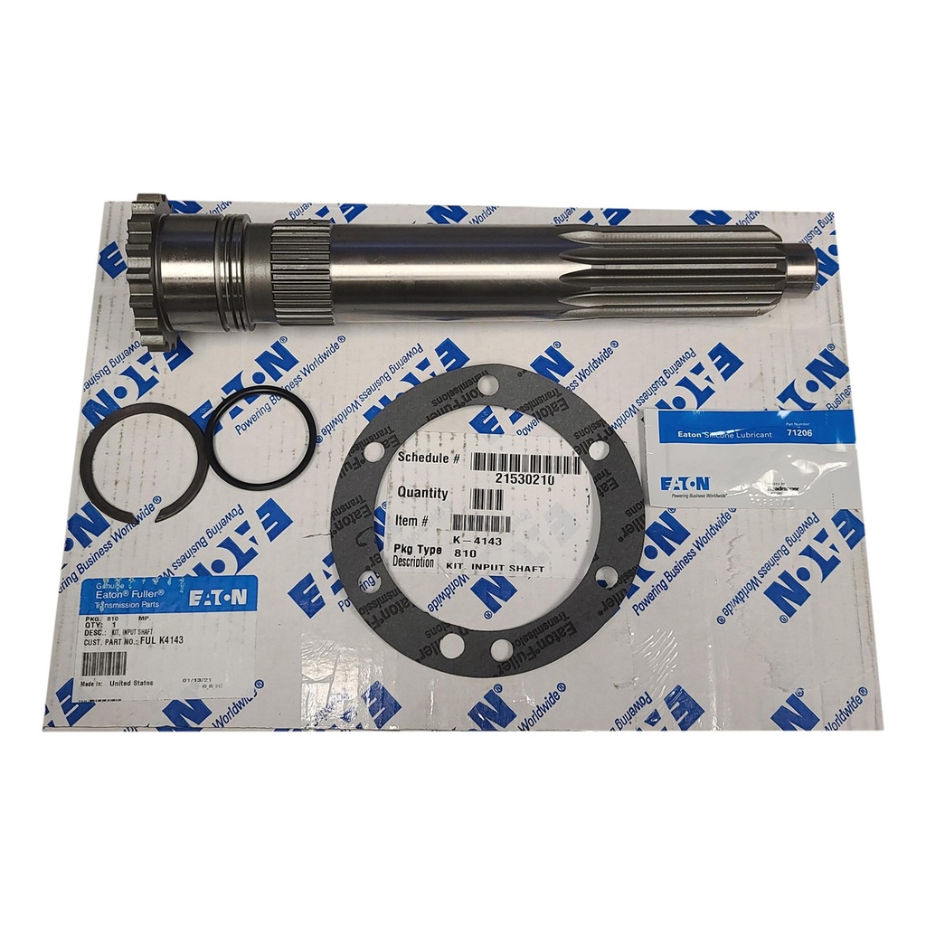 EATON FUL K4143 CLUTCH INPUT SHAFT