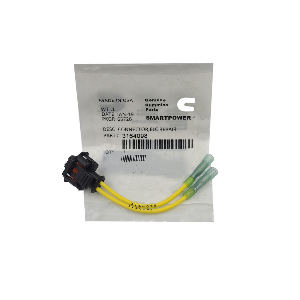New OEM Genuine Cummins CONNECTOR,ELC REPAIR 3164098 6462204