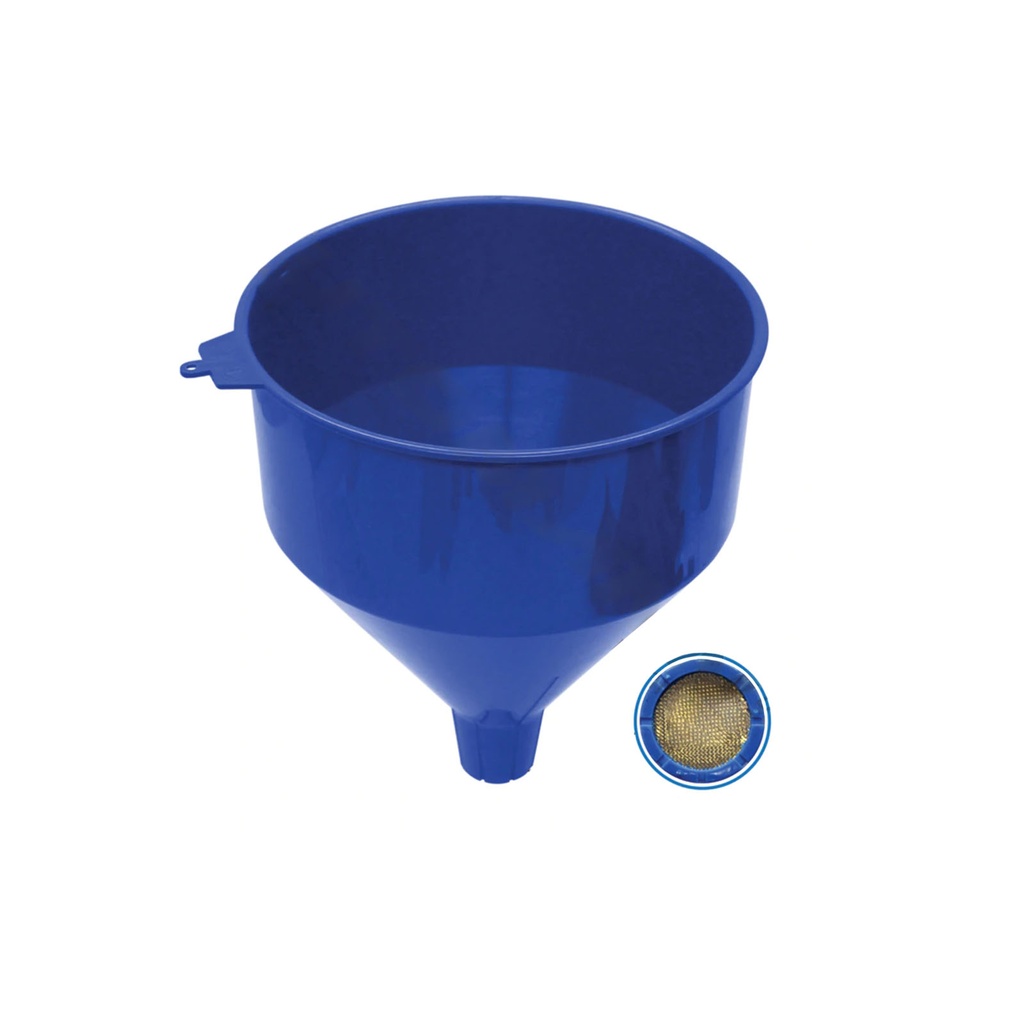 Funnel Plastic 6 Quart w/Screen  579.1203 75072  75-072
