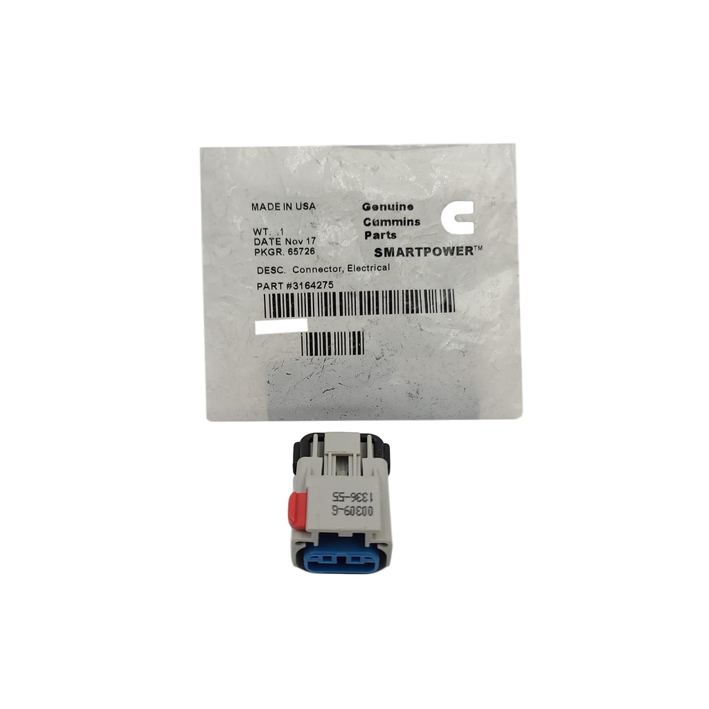 New OEM Genuine Cummins CONNECTOR,ELECTRICAL 3164275