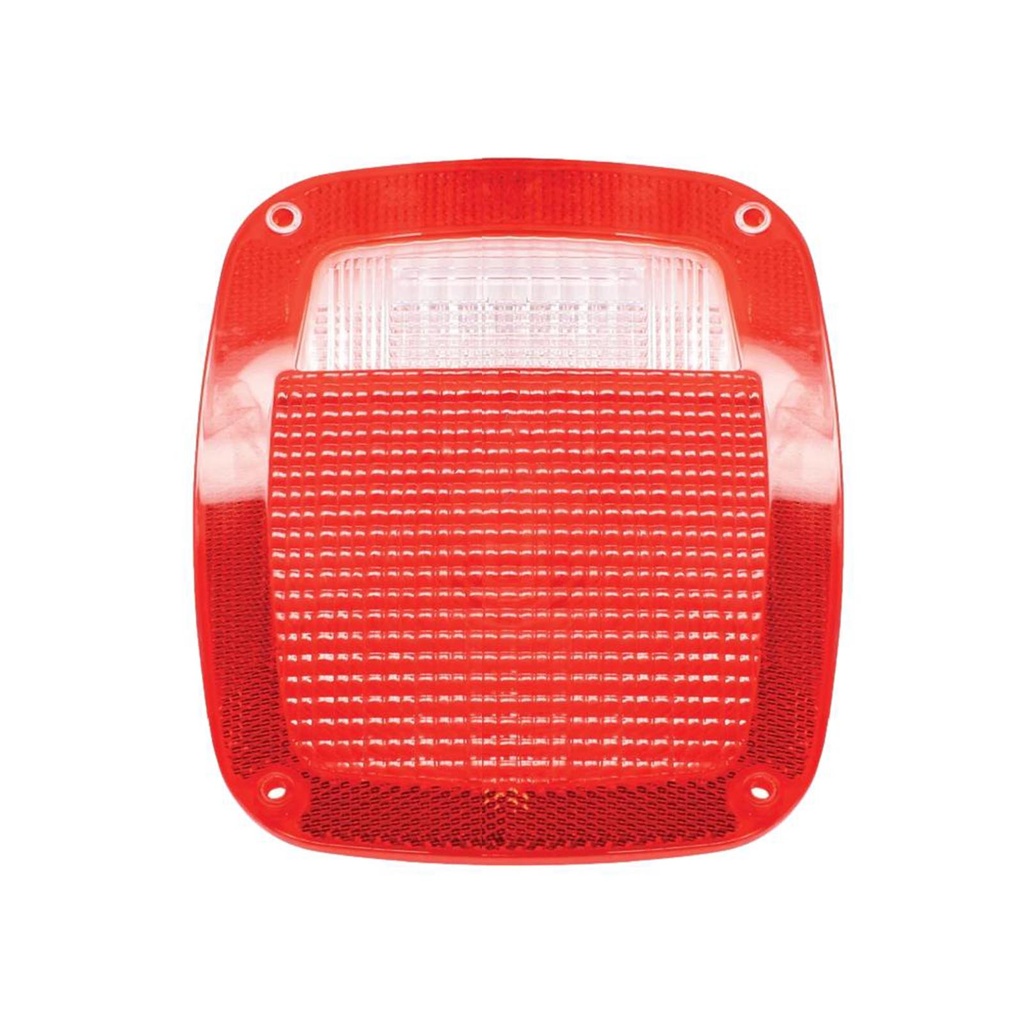 Lens 5-3/4in X 6-3/4in Red w/ Back-Up  571.LG500R.1   91302