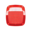 Lens 5-3/4in X 6-3/4in Red w/ Back-Up  571.LG500R.1   91302