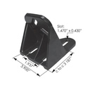 Hood Guide Bracket LH Kenworth M59516L  K2751516