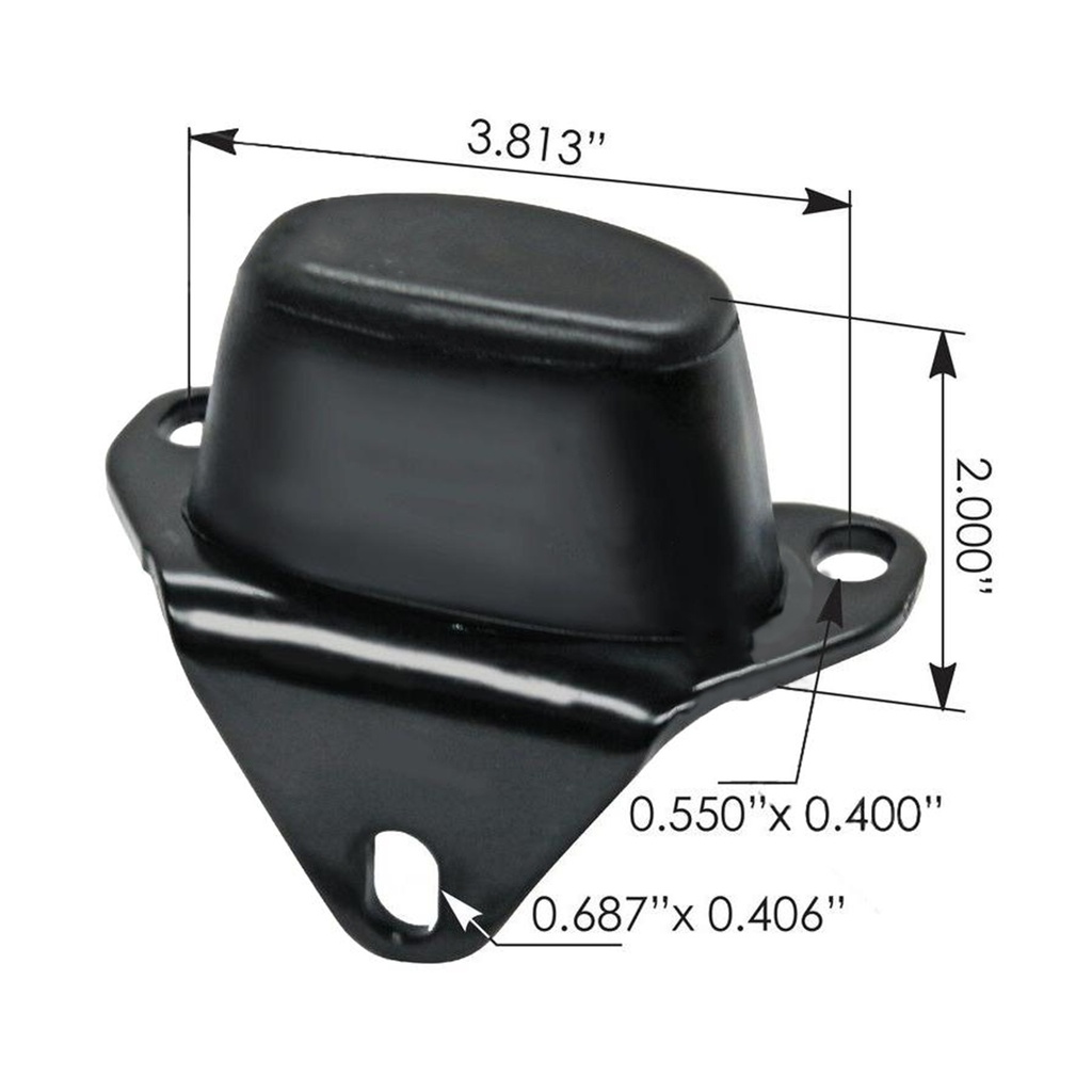 [3X-10MQ-96XB] Hood Support Bushing Freightliner M203745 	A17-18745-000