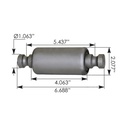 Silent Block 5-7/16in C to C Kenworth 500.763 MR894 52411-000