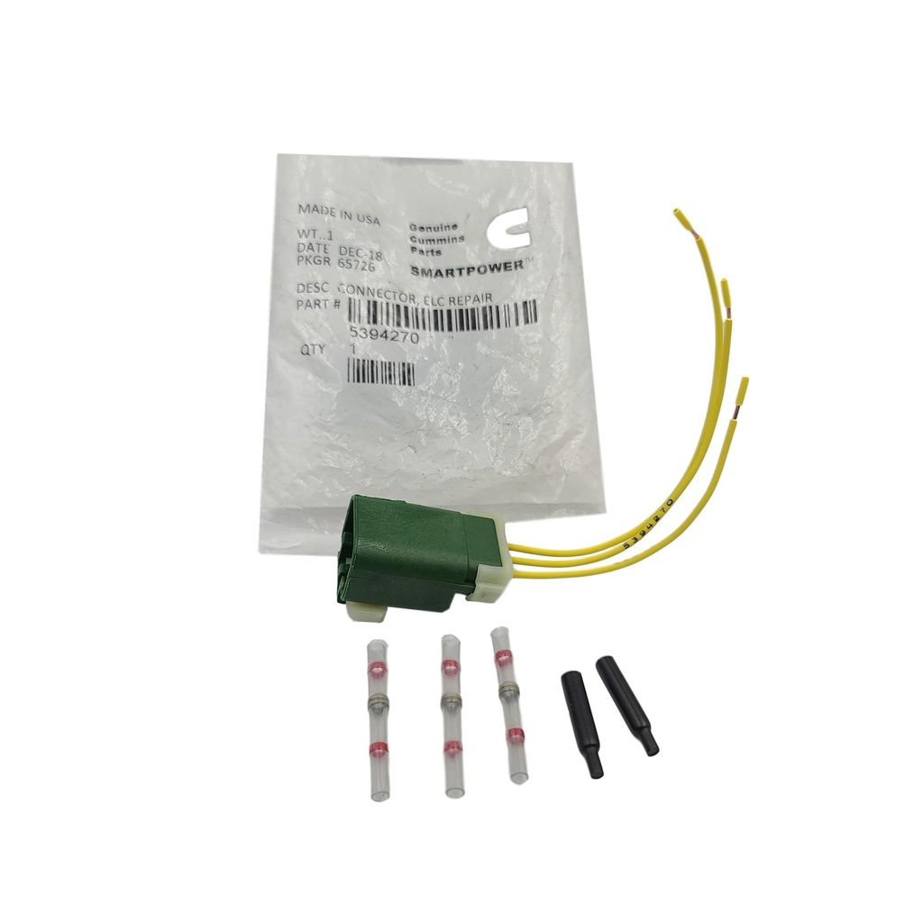 New OEM Genuine Cummins CONNECTOR,ELC REPAIR 5394270
