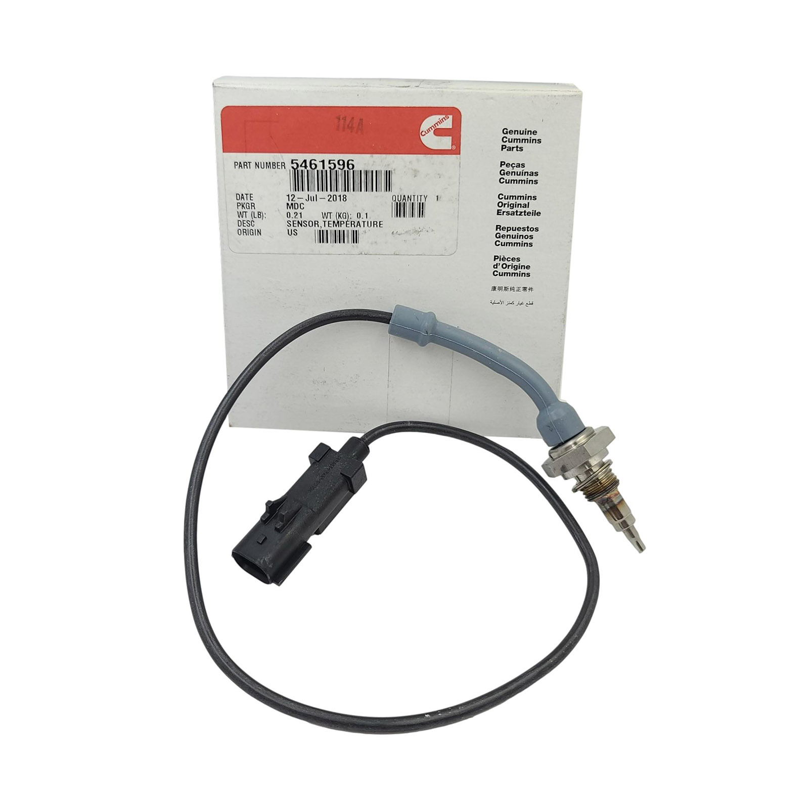 ムッチー OEM CUMMINS SENSOR, TEMPERATURE 5461596 | KAHGO Truck Parts