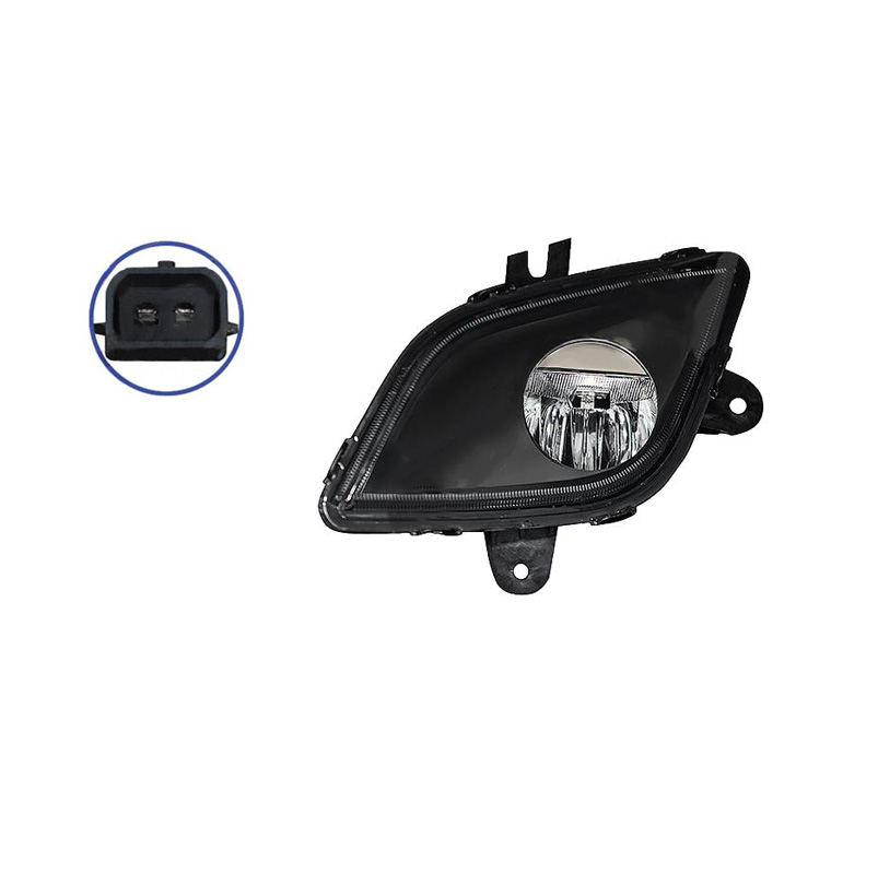 Fog Lamp RH Black LED Freightliner P4   564.46077R   A66-03653-003