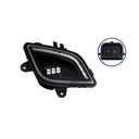 Fog Lamp LH Black LED Freightliner P4  564.46077LBY