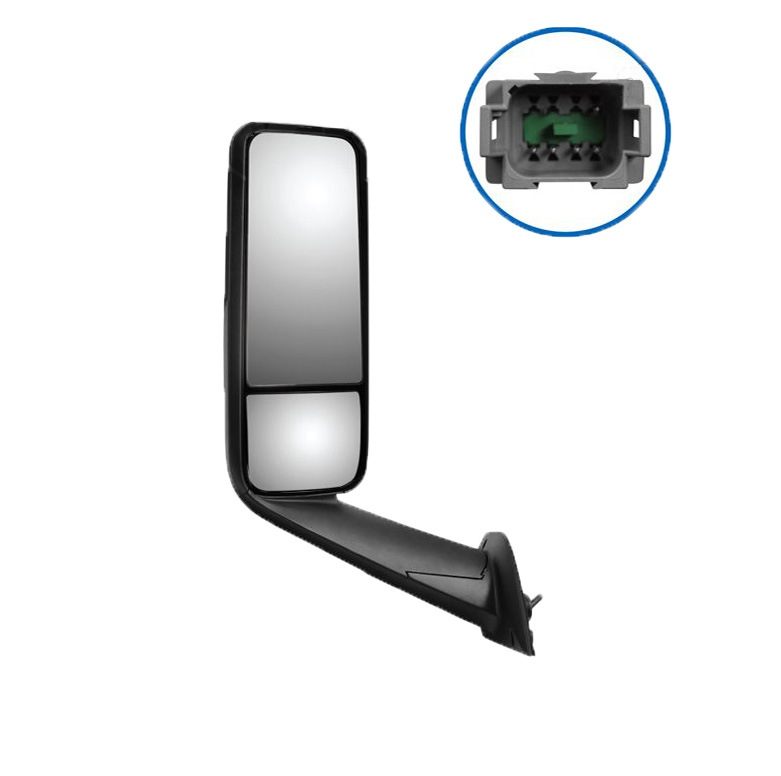 Mirror Assy LH Heated Black Freightliner  563.46101  A22-73907-004