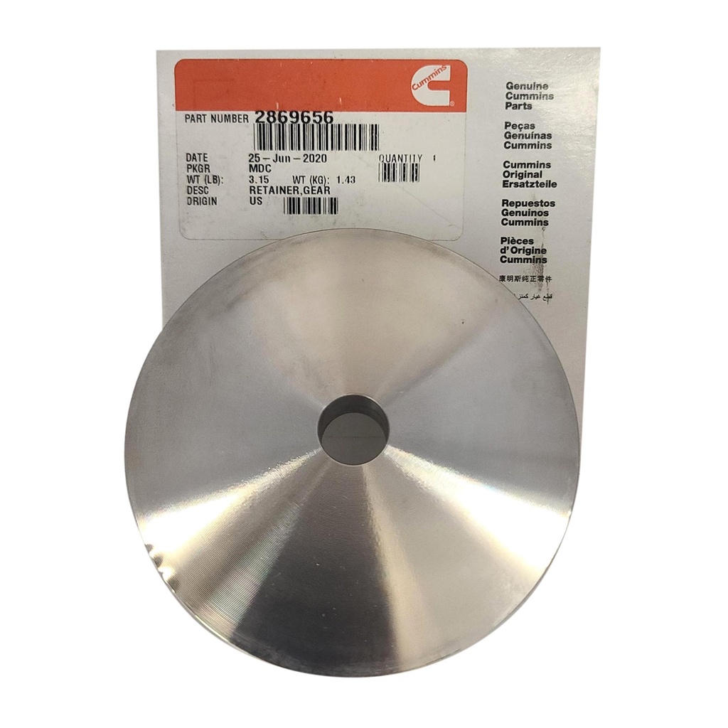 OEM CUMMINS RETAINER,GEAR   2869656