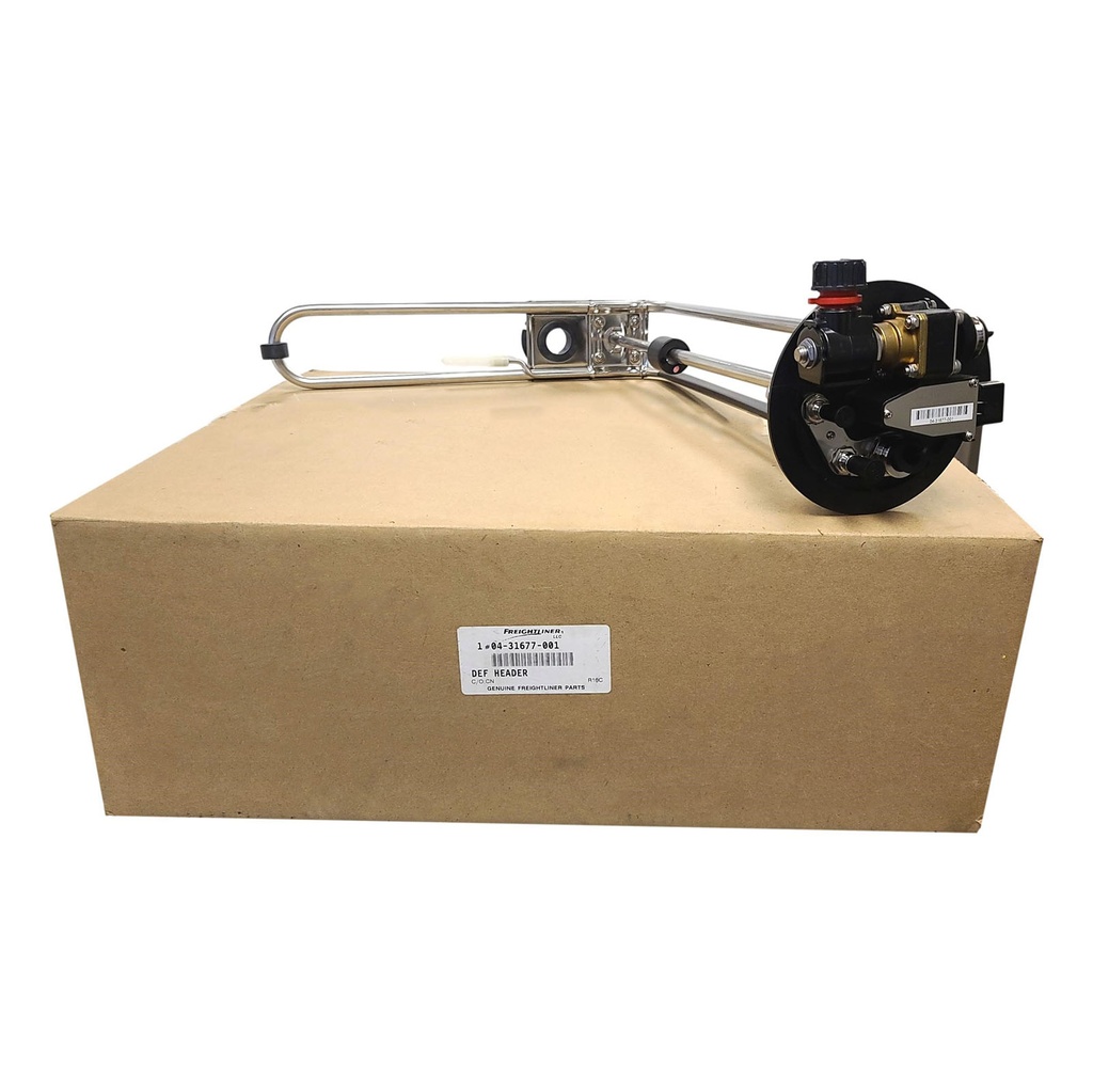 OEM FREIGHTLINER DEF HEADER CUMMINS,13/23 GALLONS, ANALOG  	04-31677-001