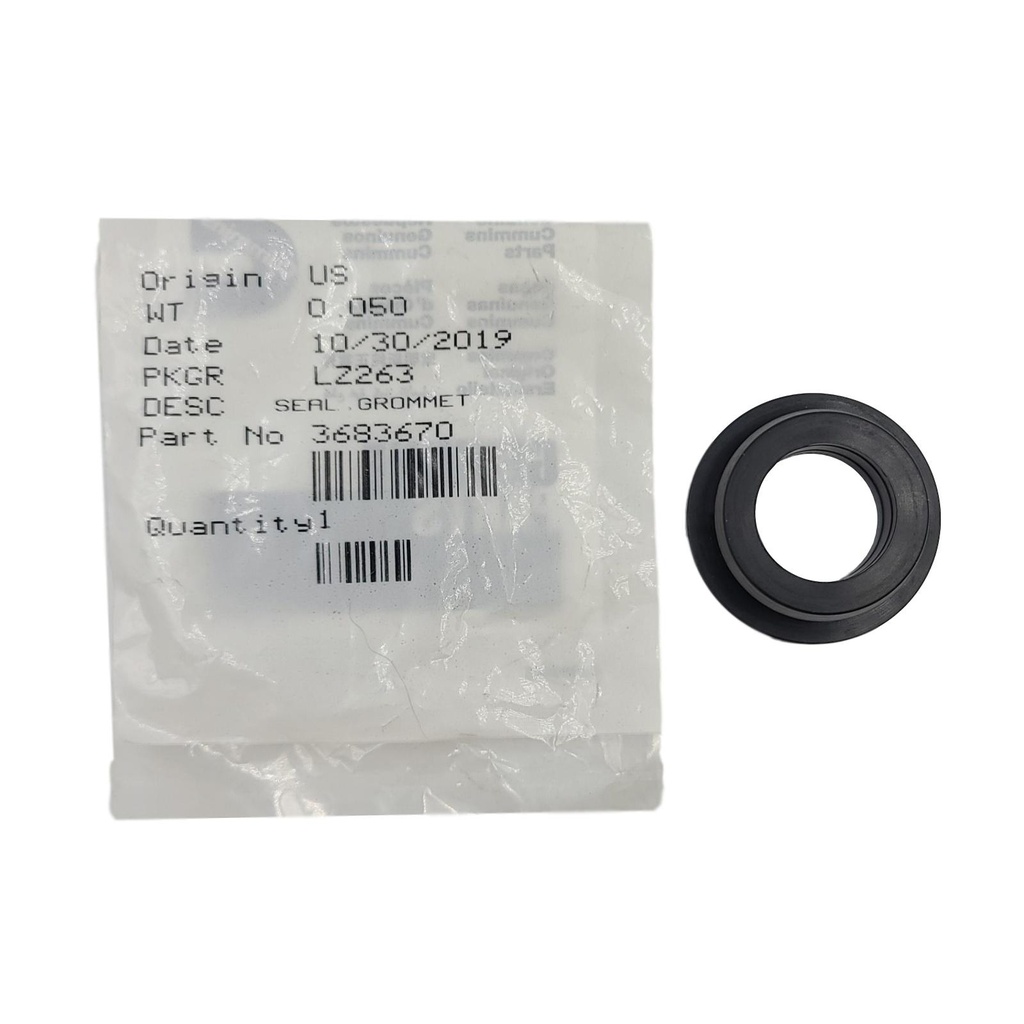 New OEM Genuine Cummins SEAL,GROMMET 3683670