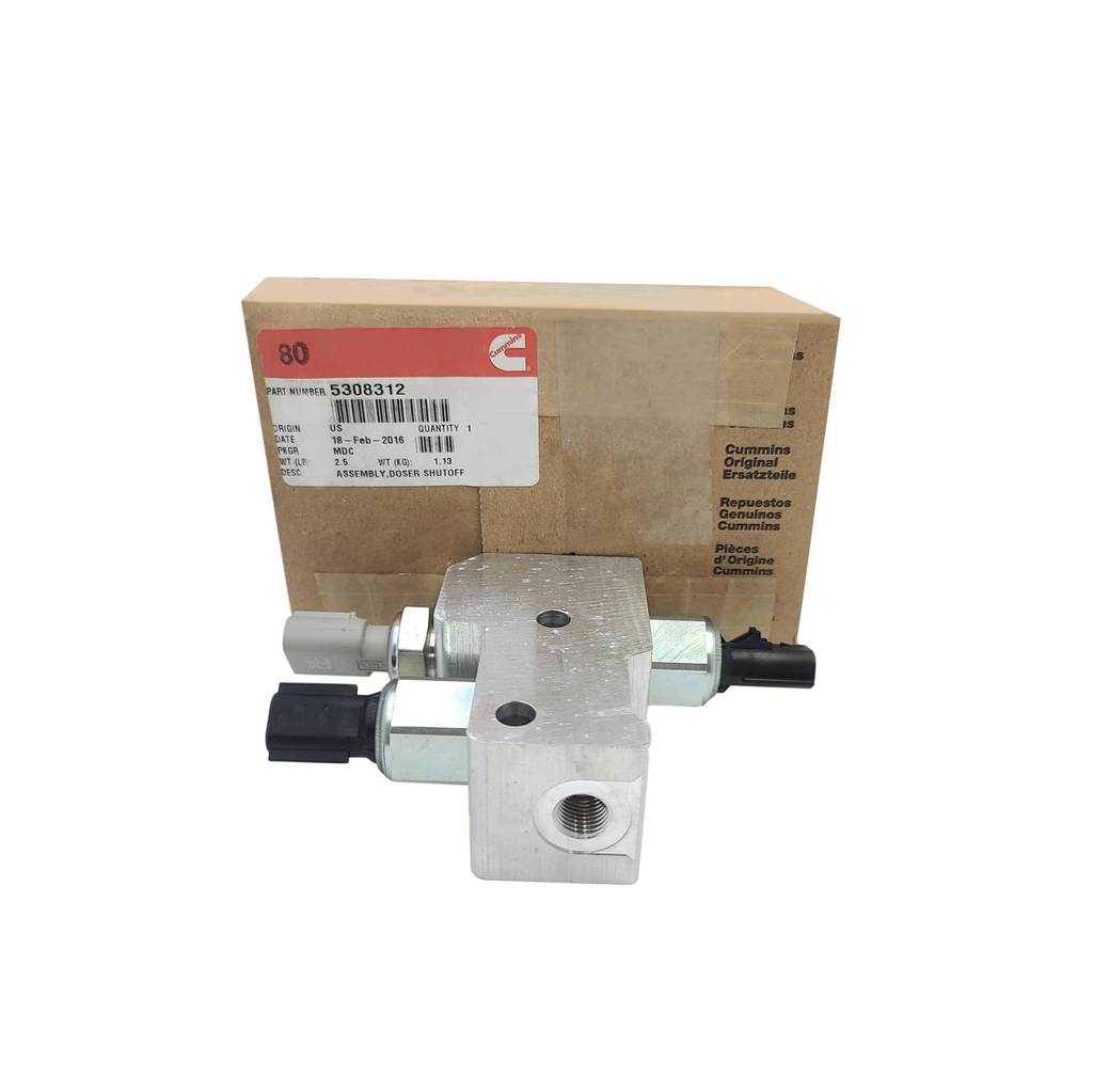 OEM CUMMINS ASSEMBLY-DOSER SHUTOFF  5308312