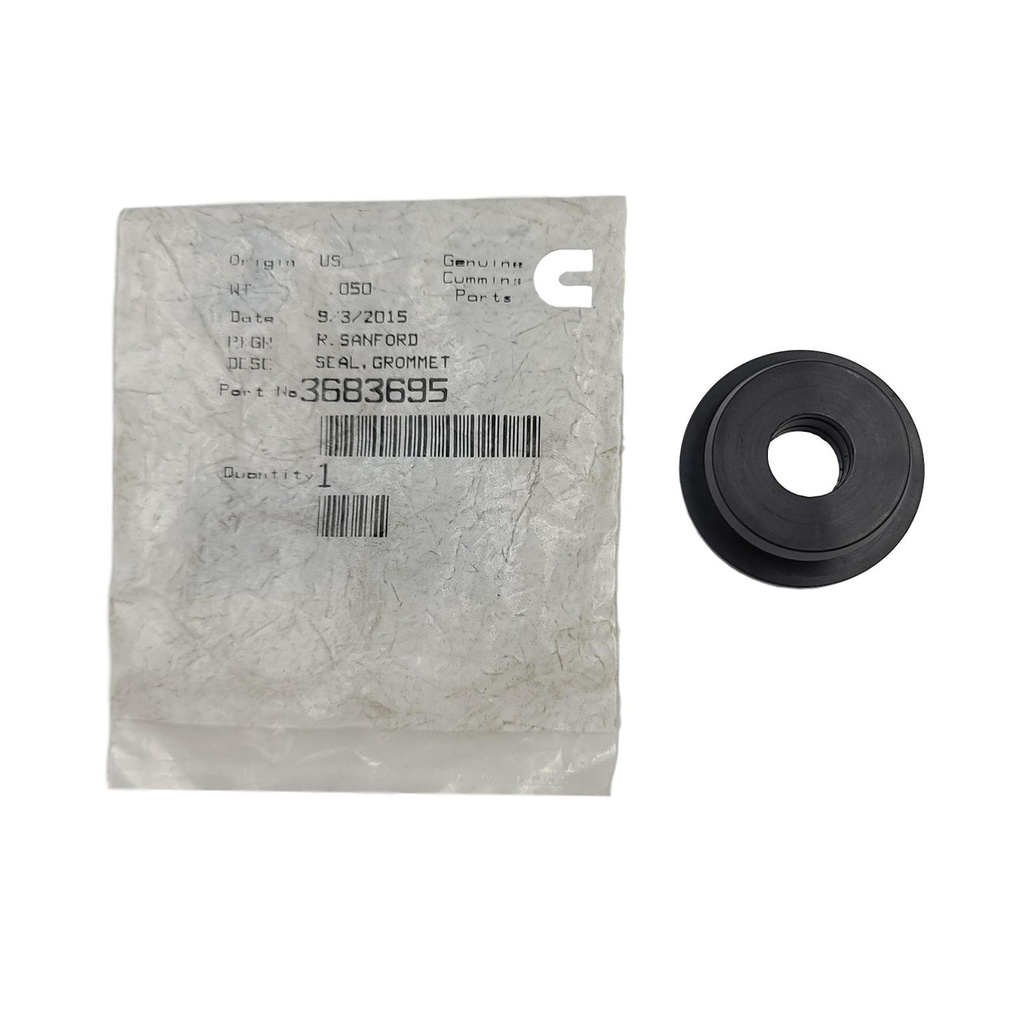New OEM Genuine Cummins SEAL,GROMMET 3683695