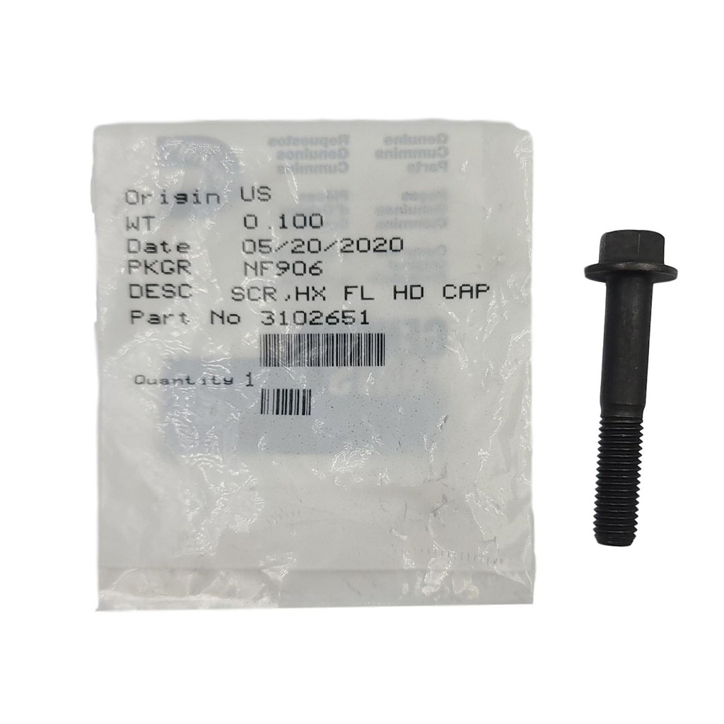 New OEM Genuine Cummins  Head Cap Screw 3102651