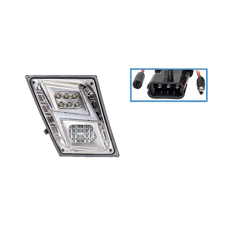 Fog Lamp w/DRL LED RH Chrome Volvo  564.96031DCZ