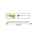 Engine Oil Dipstick w/Tube Volvo  572.96004   21500944